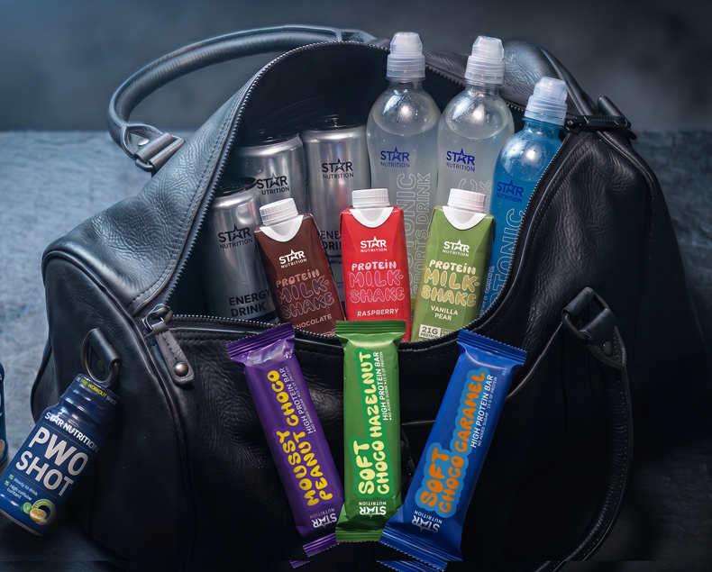 Star Nutrition. T&auml;ydenn&auml; varastosi Star Nutritionin Grab & Go -tuotteilla, helppoa energiaa ja proteiinia aina k&auml;den ulottuvilla